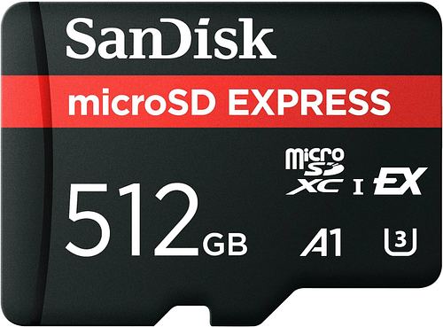 SANDISK Express, Micro-SD Speicherkarte, 512 GB