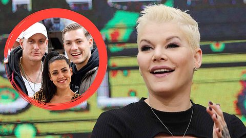 Calvin Kleinen, Henrik Stoltenberg, Elena Miras und Melanie Müller - Foto: imago
