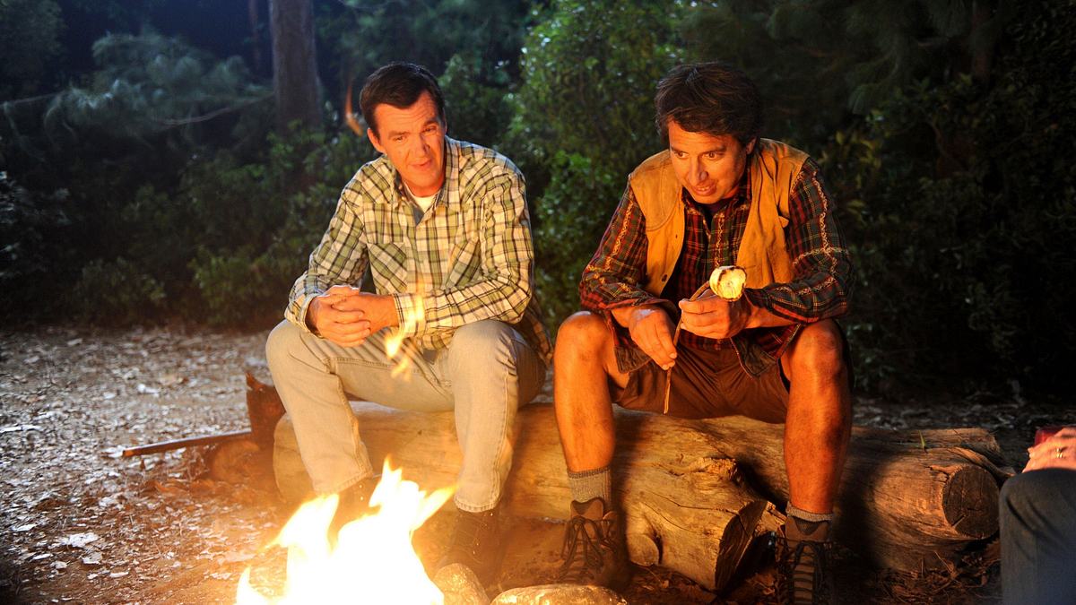 the middle