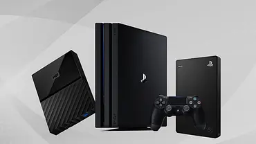 Externe Festplatte PS4 - Foto: Seagate, Western Dynamics, istock: Who_I_am