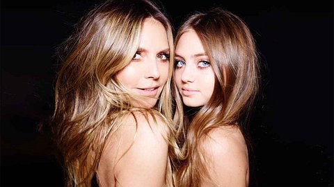 Heidi Klum: Tochter Leni zeigt sich oben ohne! - Foto: Instagram @leniklum