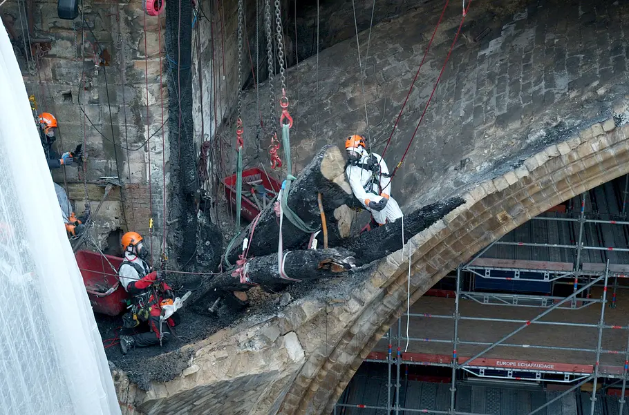 Notre-Dame, die Jahrhundertbaustelle notre-dame, die jahrhundertbaustelle