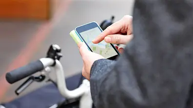 GPS Tracker Fahrrad - Foto: iStock/Dean Mitchell