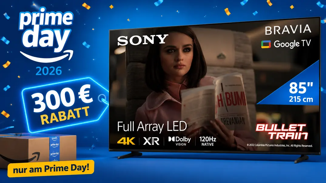 85 zoll deal sony bravia prime day - Foto: Sony/ChatGPT/TV Movie