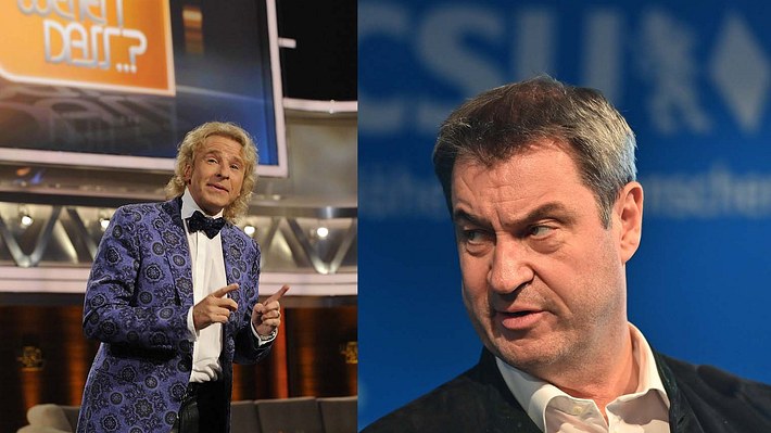 Thomas Gottschalk / Markus Söder - Foto: Imago