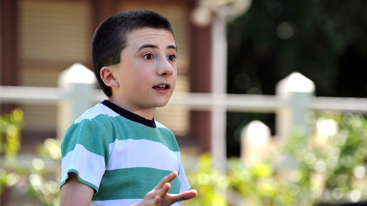 the middle