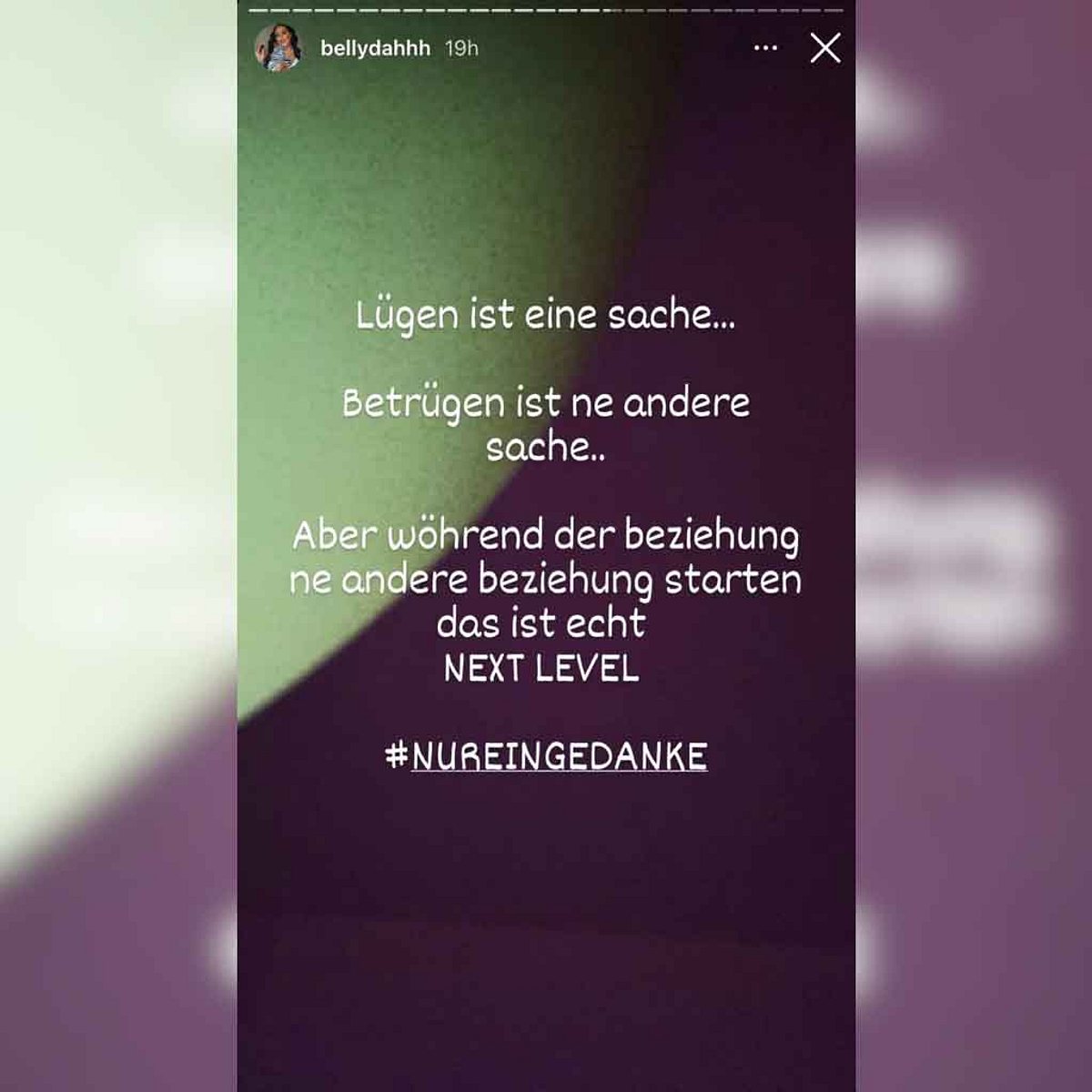 Bellydah hetzt auf Instagram gegen Yasin Reality Shore