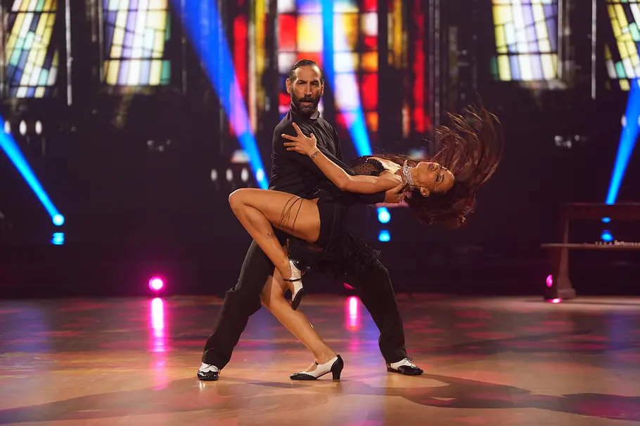 Nadja Benaissa und Massimo Sinató Nadja Benaissa und Massimo Sinató