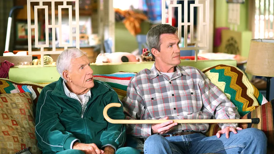 the middle