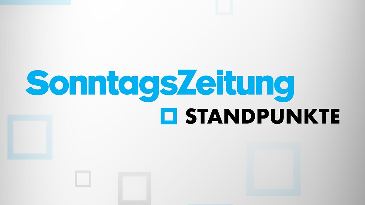 sonntagszeitung standpunkte