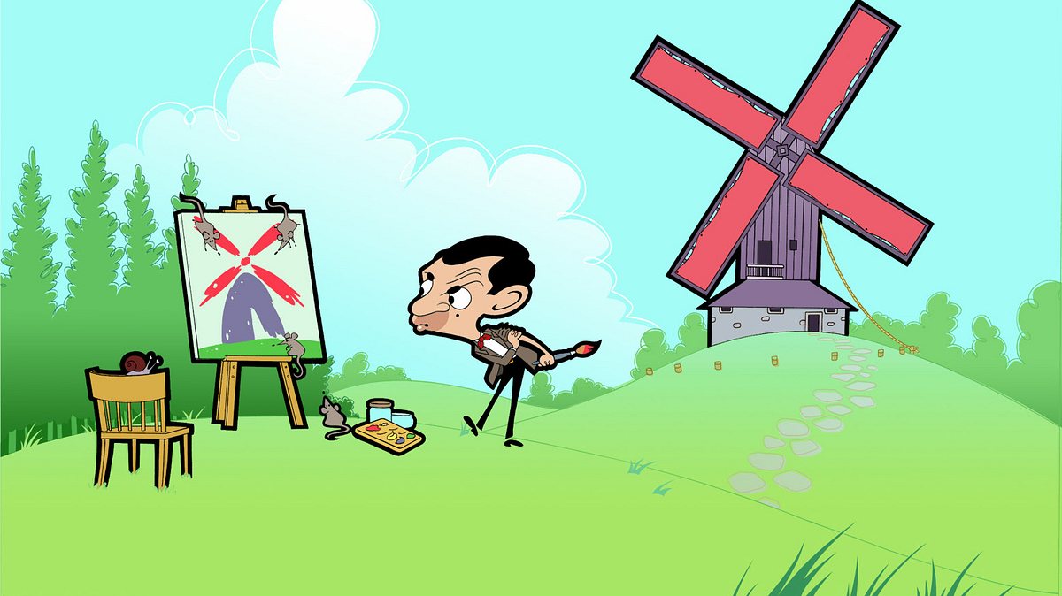 mr. bean - die cartoon-serie