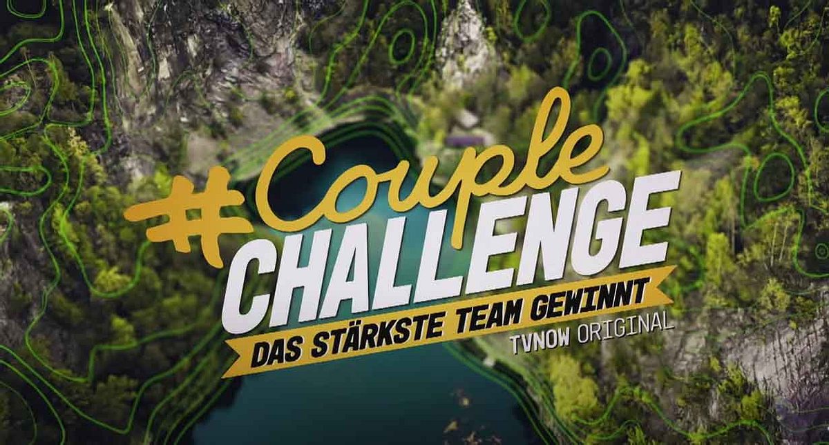 #CoupleChallenge Logo vor Wald
