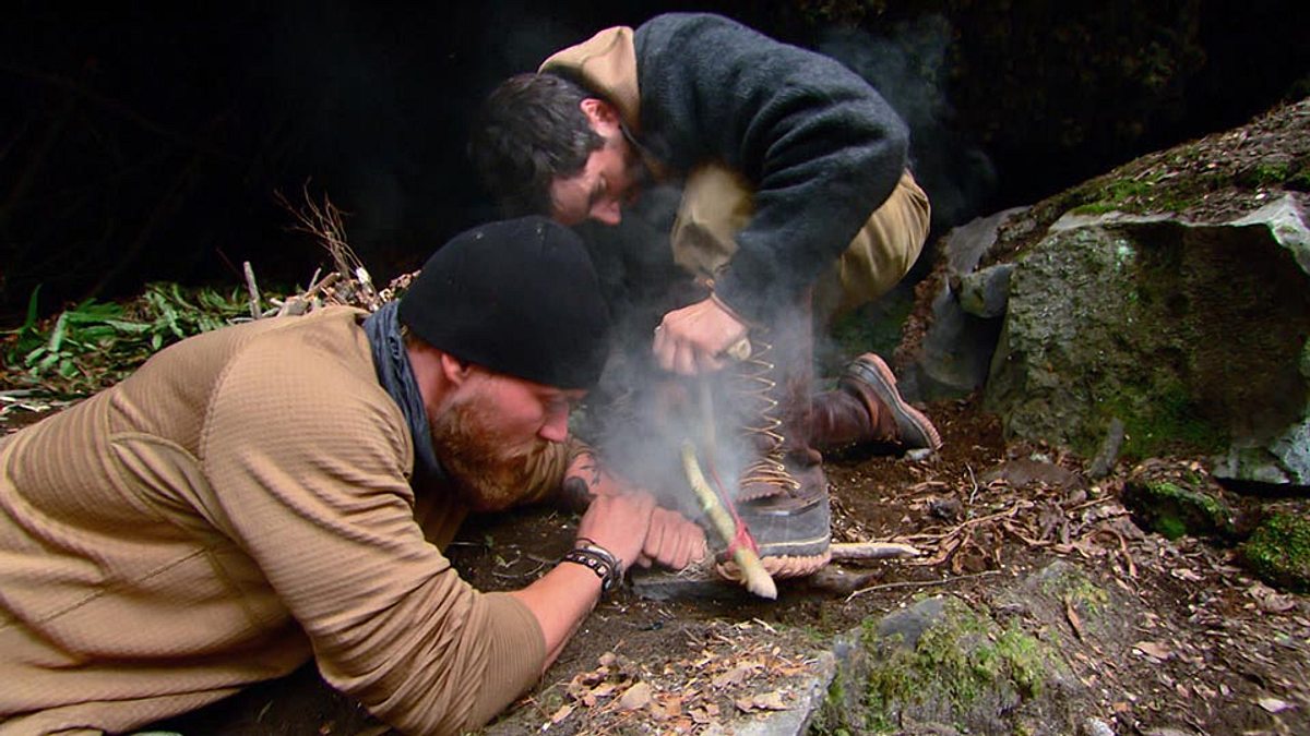 das survival-duo: zwei männer, ein ziel