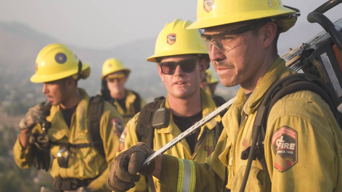 cal fire - feueralarm in kalifornien