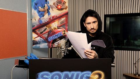 Julien Bam in „Sonic the Hedgehog 2“: „Auf Mario hätte ich gar keine Lust“ - Foto: Paramount Pictures Germany