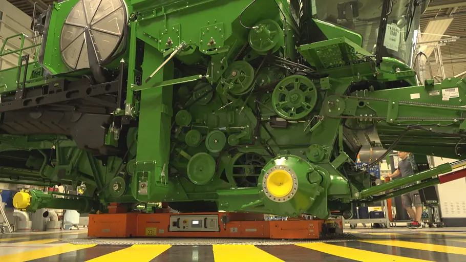 Der XXL-Mähdrescher - Erntefabrik auf Rädern der xxl-mähdrescher - erntefabrik auf rädern