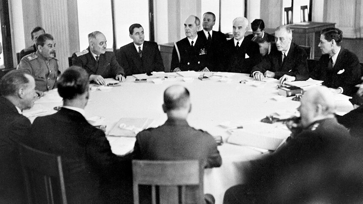 churchill, roosevelt & stalin: der weg nach jalta