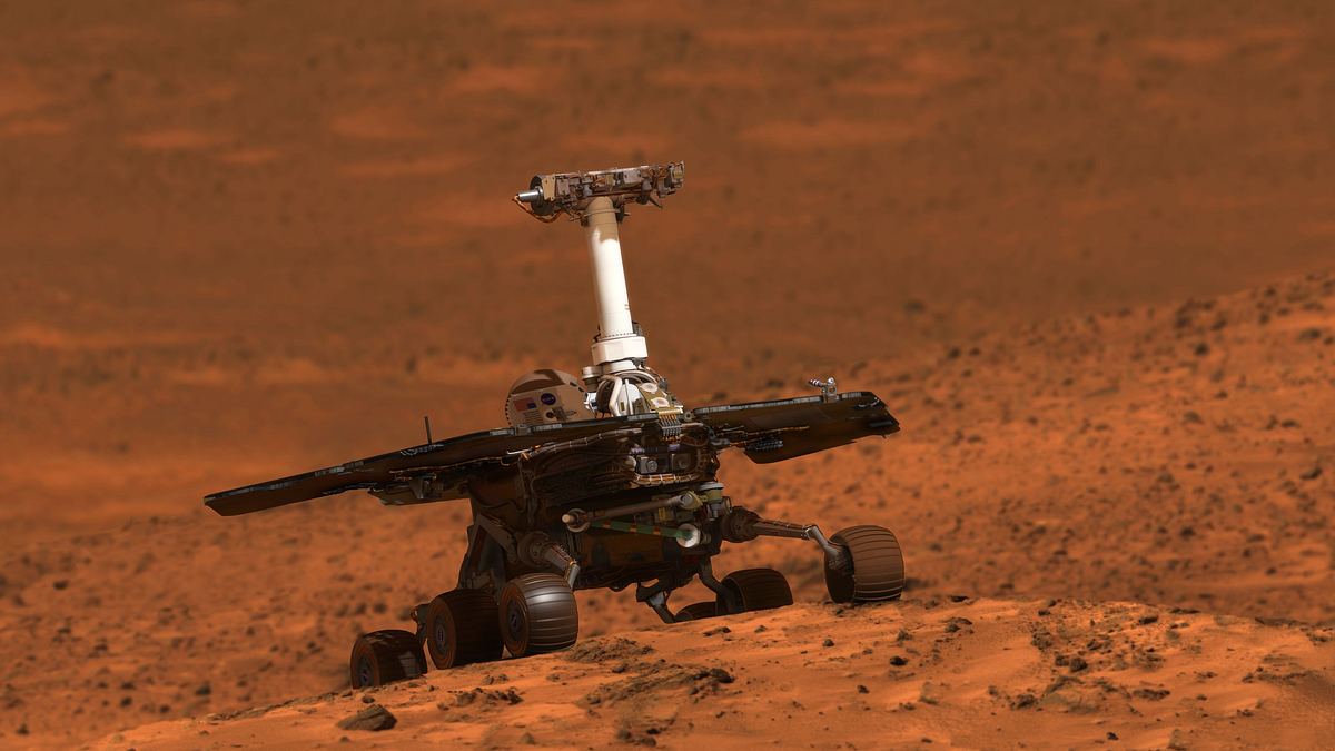 expedition der marsrover: spirit und opportunity