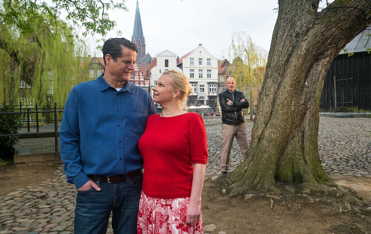 paar Rote rosen