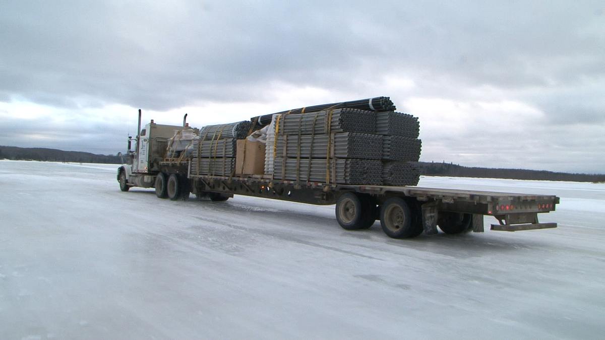 ice road truckers - gefahr auf dem eis