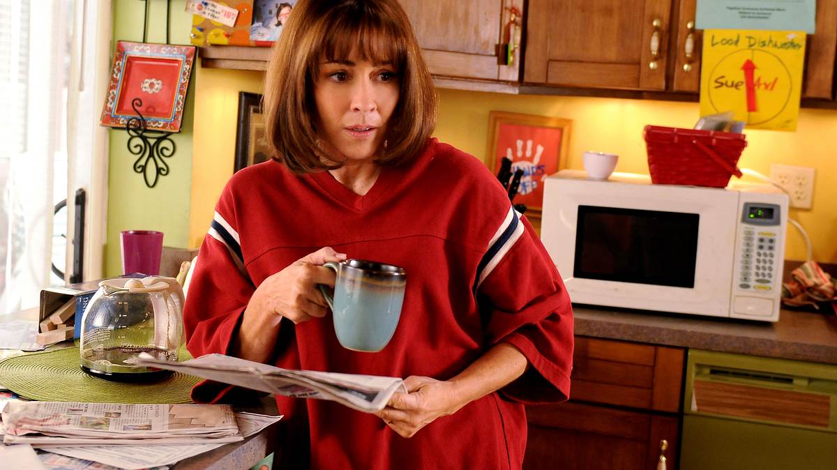 the middle