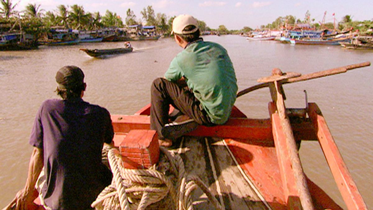 auf dem mekong durch laos
