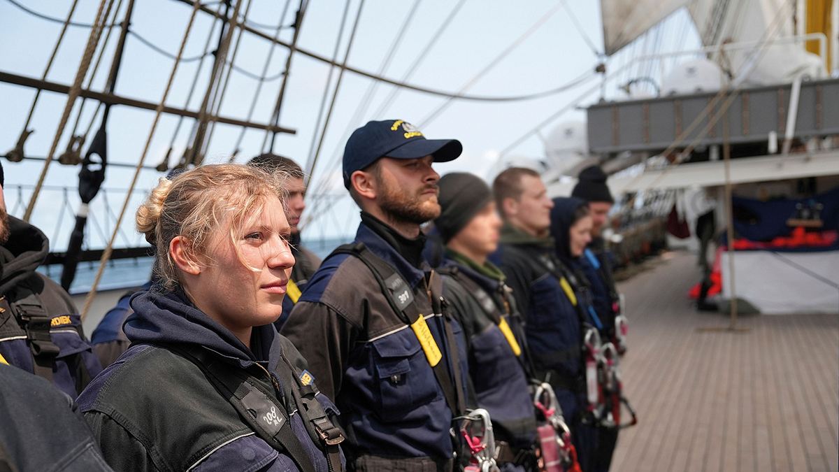 10 tage marinesoldat auf der gorch fock