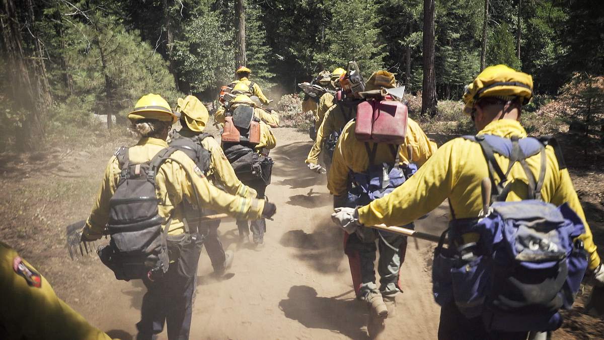 cal fire - feueralarm in kalifornien