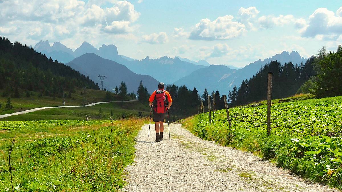 über die alpen - zu fuß von münchen nach venedig