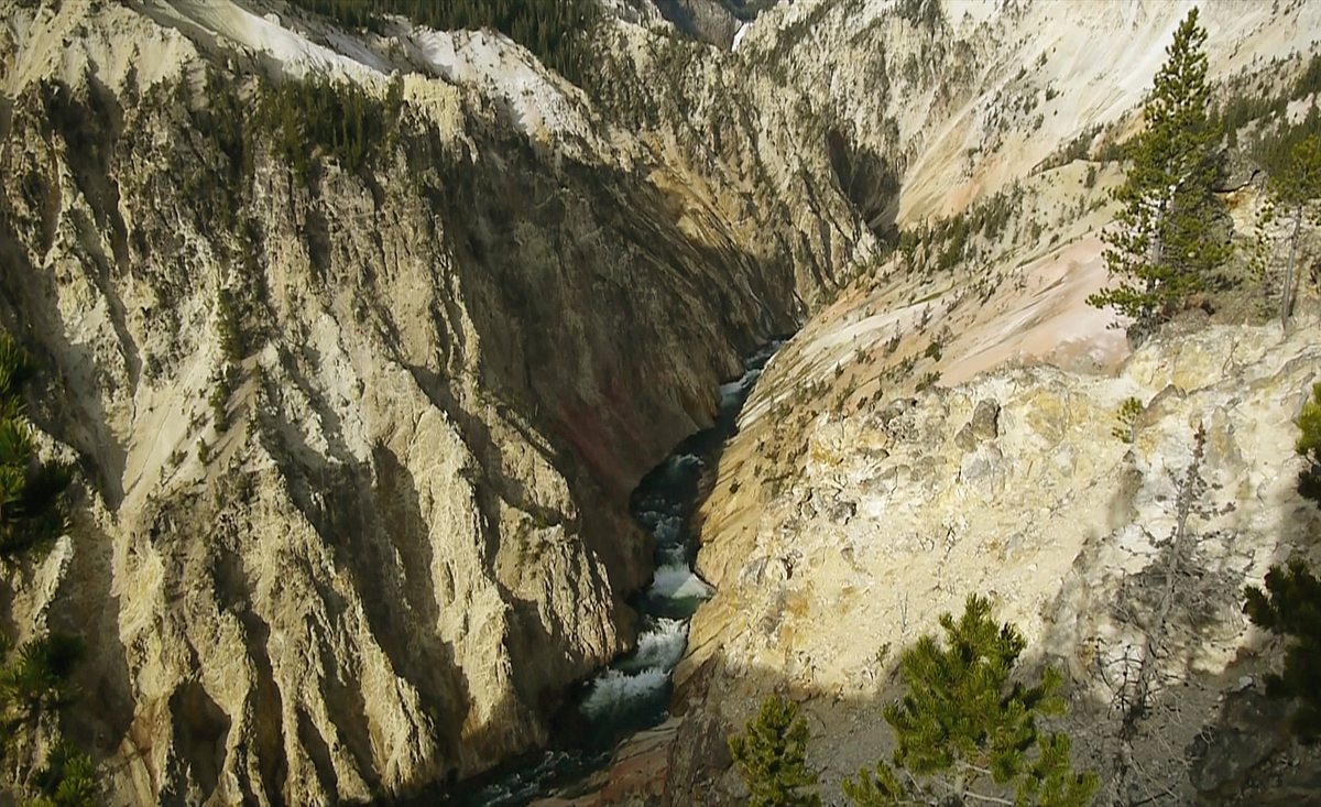 der erste nationalpark der welt - yellowstone (usa)