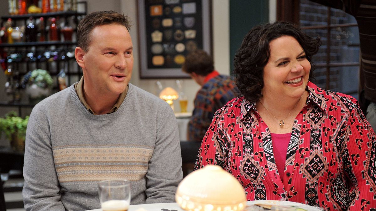 the middle