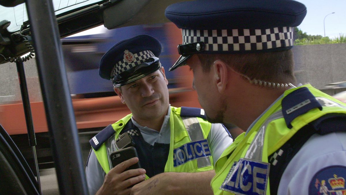 police force - einsatz in neuseeland