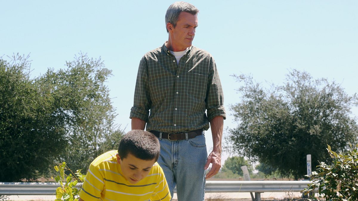 the middle