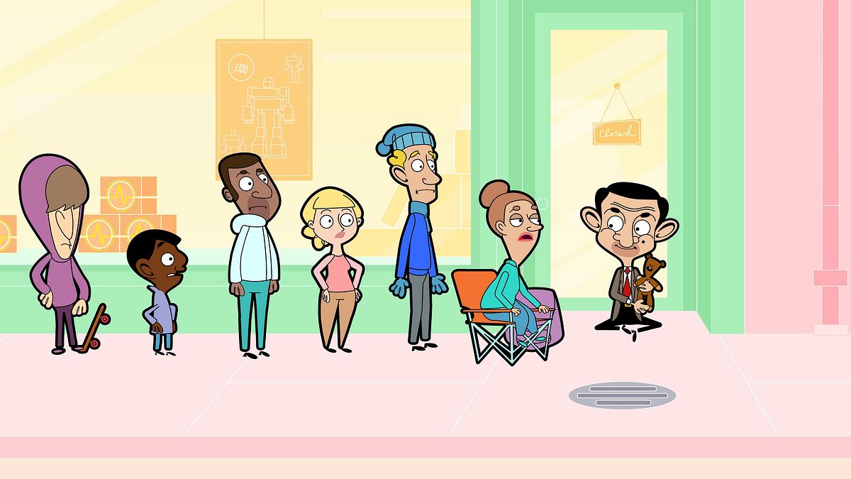 mr. bean - die cartoon-serie