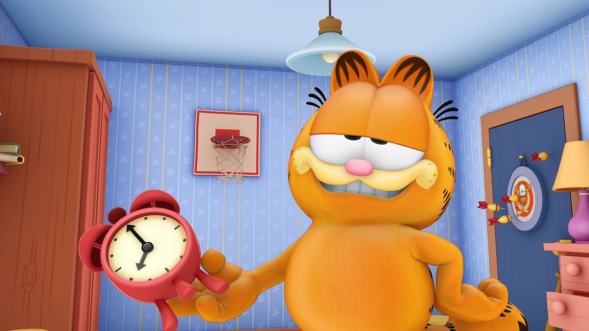 the garfield show