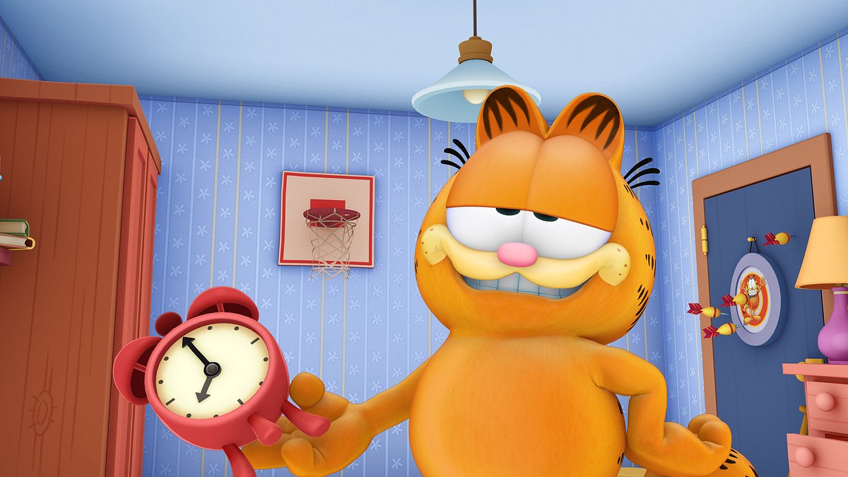 the garfield show