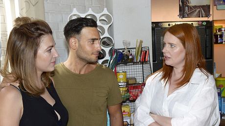 GZSZ Toni, Lilly und Nihat - Foto: RTL / Rolf Baumgartner