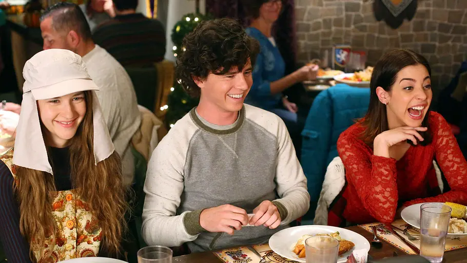 the middle