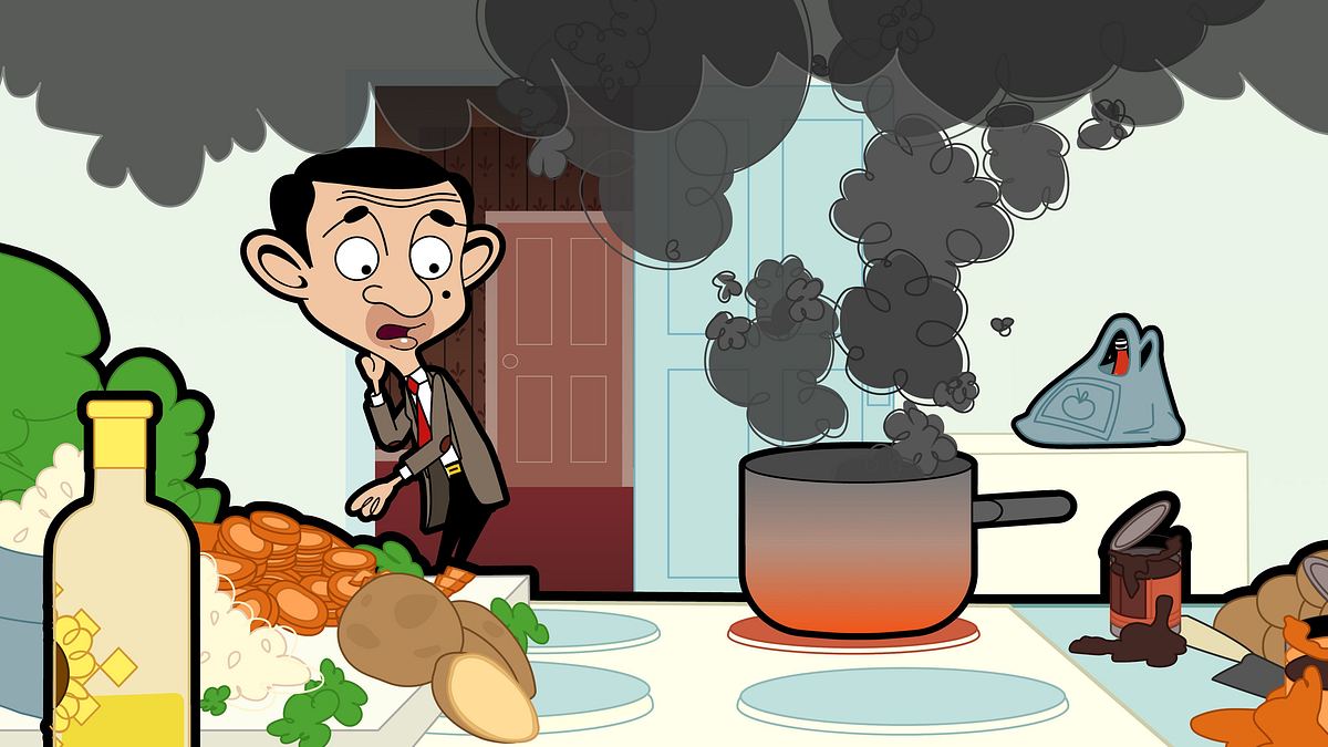 mr. bean - die cartoon-serie