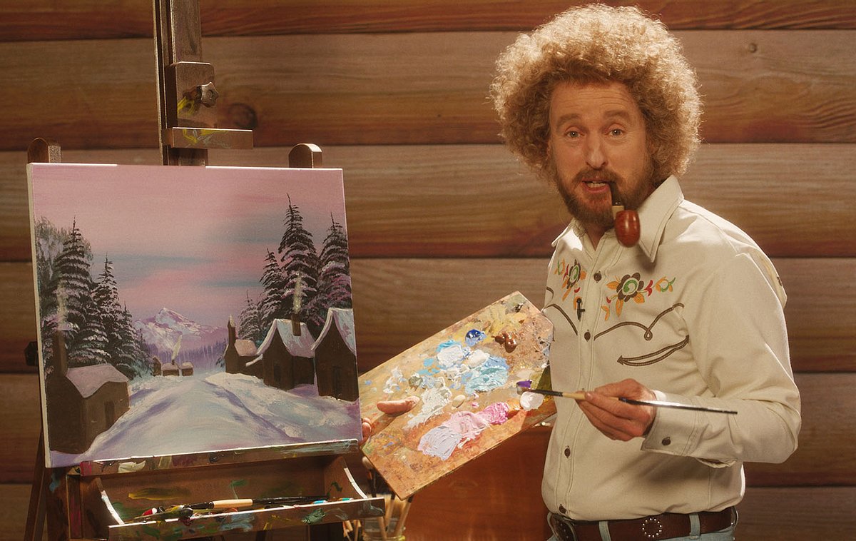Owen Wilson als Bob Ross? Ja, bitte!