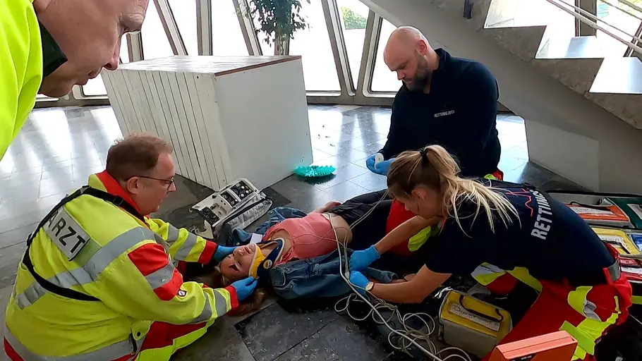 sos - retter im einsatz