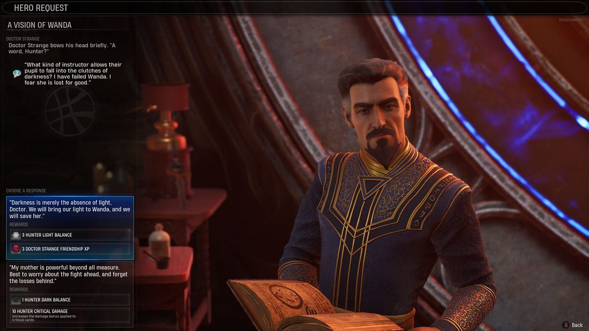 Marvel's Midnight Suns Bonding