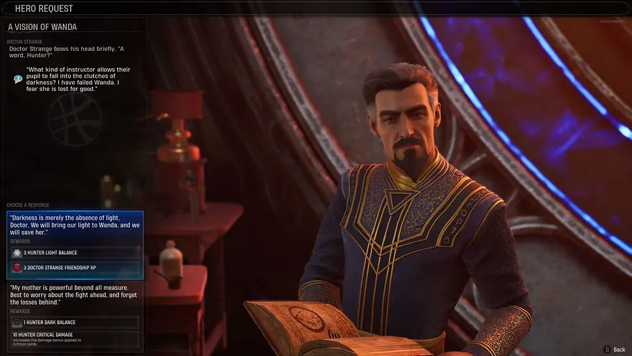 Marvel's Midnight Suns Bonding
