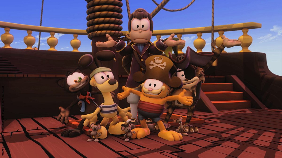 the garfield show