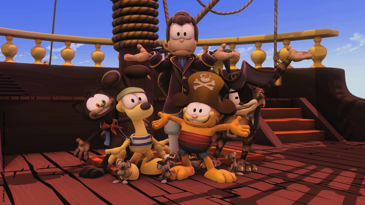 the garfield show