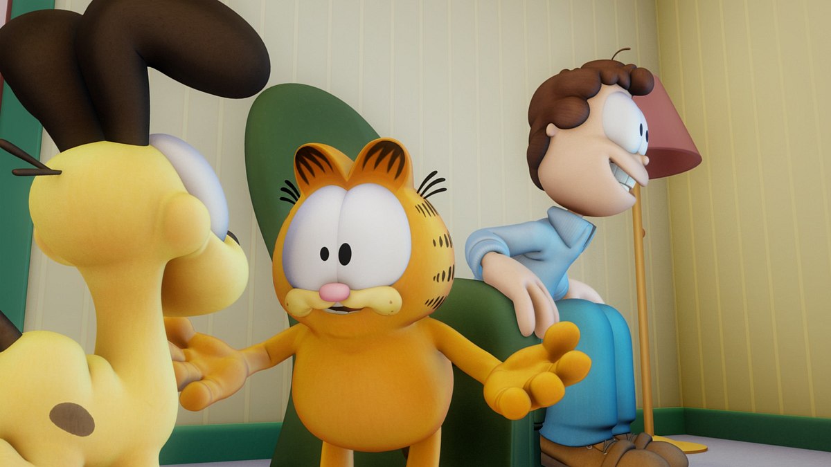 the garfield show