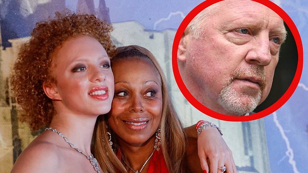 Anna Ermakowa Angela Ermakowa Boris Becker - Foto: Getty Images / Isa Foltin / Karwai Tang