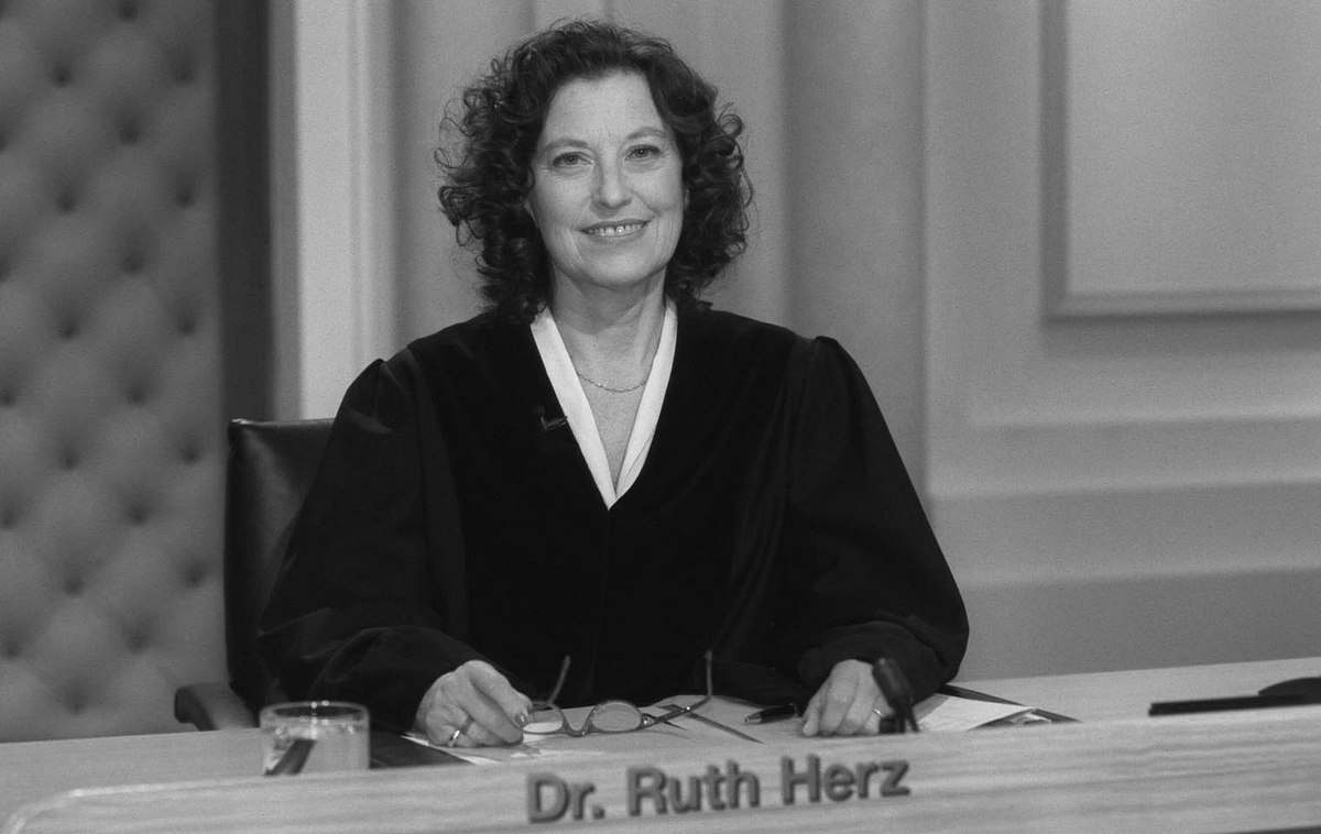 Ruth Herz ist tot - Sie war RTL-Richterin in Das Jugendgericht