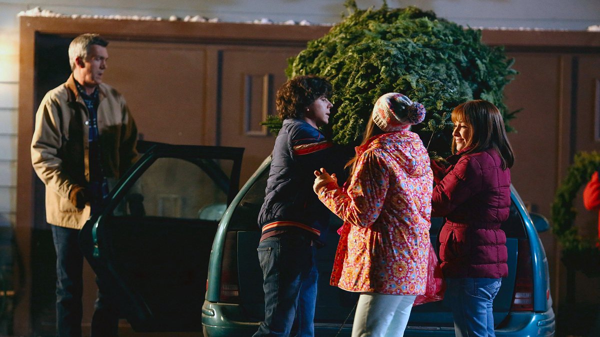 the middle