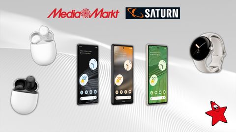Google Days bei Media Markt und Saturn: Starke Rabatt auf Pixel Smartphones & Co. - Foto: Hersteller/Media Markt/Amazon